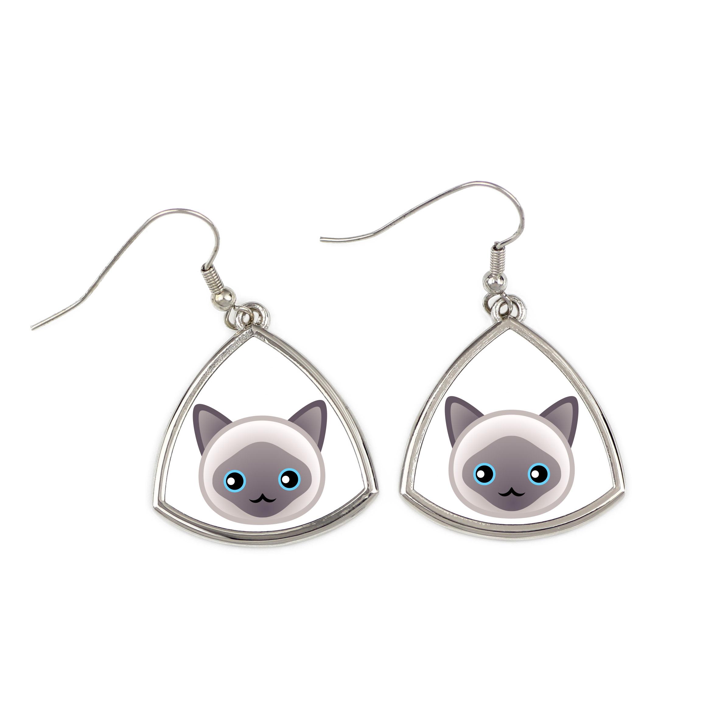 

Javanese - elegant metal earrings as a gift from the Art-Dog brand