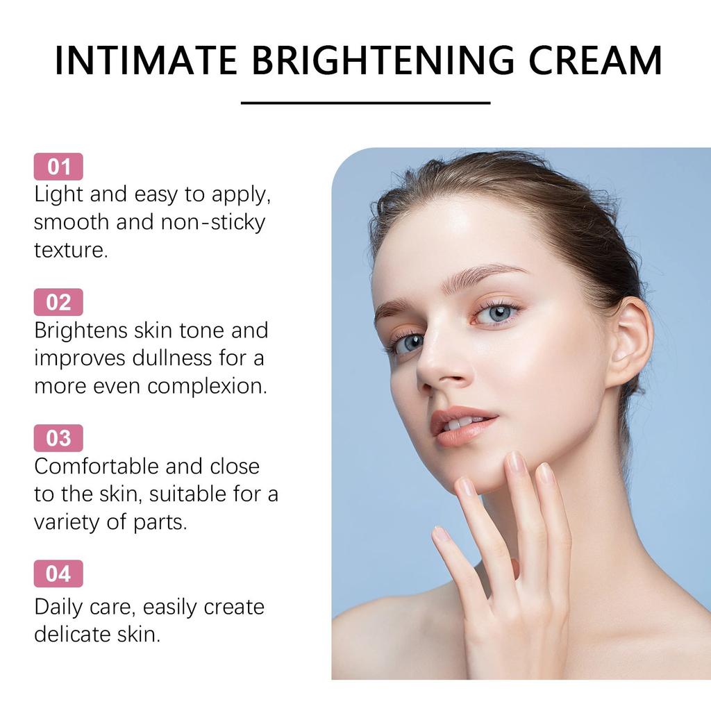 Private Area Whitening Cream: Moisturizing, Soothing, Fading Spots, Improving Pigmentation, Whitening Cream