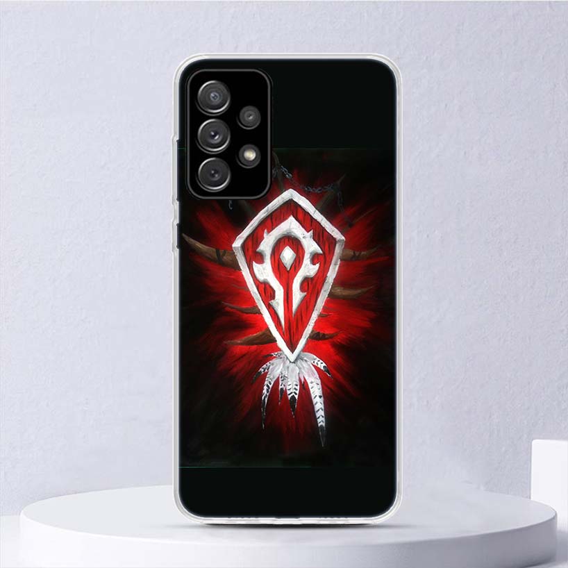 W-World Of W-Warcraft W-Wow Soft Case For Samsung Galaxy A16 A26 A36 A56 A15 A14 A13 A55 A54 A53 Phone Cover A25 A35 A24 A34 A23
