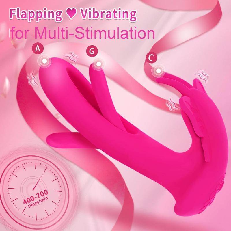 Wearable Panty Vibrator Dildo Butterfly Sex Toys for Women Couples