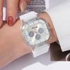 Fashion Silicone Band Women Quartz Sports Watch