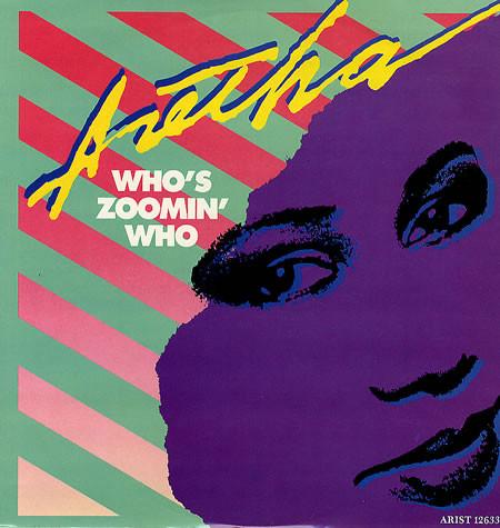 

12inch Record ARETHA FRANKLIN Whos Zoomin Who AD19411 Arista 1985 Canada SoulFunk Used
