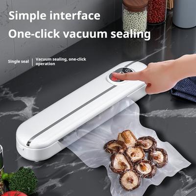 Vacuum Sealing Machine with Digital Display Timer Function 2 Sealing Modes EU Plug Automatic Vacuum Sealer Kitchen Supplies