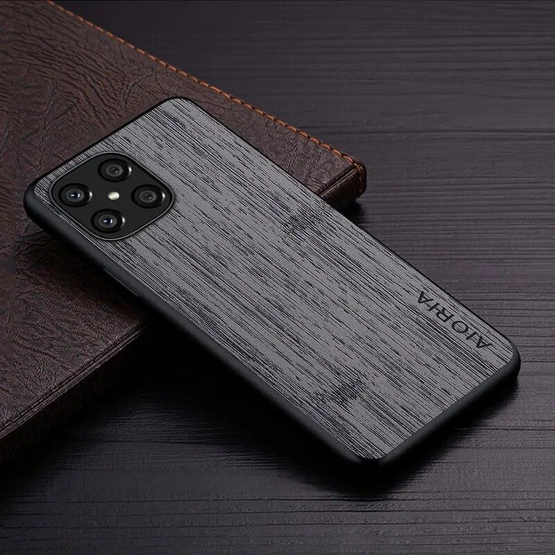 

Чехол для Honor X8, чехол из бамбукового дерева, кожаный чехол для телефона, роскошный чехол для huawei Honor x8, чехол-капа Honor X8