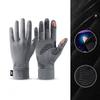 Winter ski gloves liner lining men's and women's outdoor riding gloves touch screen non-slip, windproof and cold-proof, velvet to keep warm