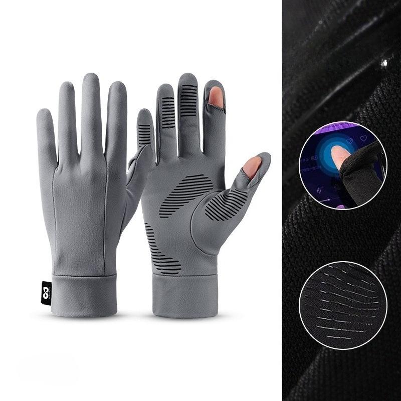 Winter ski gloves liner lining men's and women's outdoor riding gloves touch screen non-slip, windproof and cold-proof, velvet to keep warm
