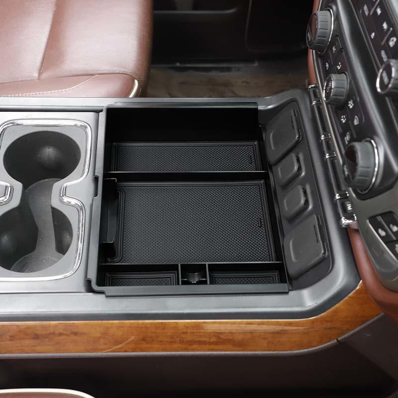 Front Center Console Cup Holder Storage Box Organizer Container For Chevy Silverado /GMC/SIERRA 2014-2018 Stowing Tidying Accessories
