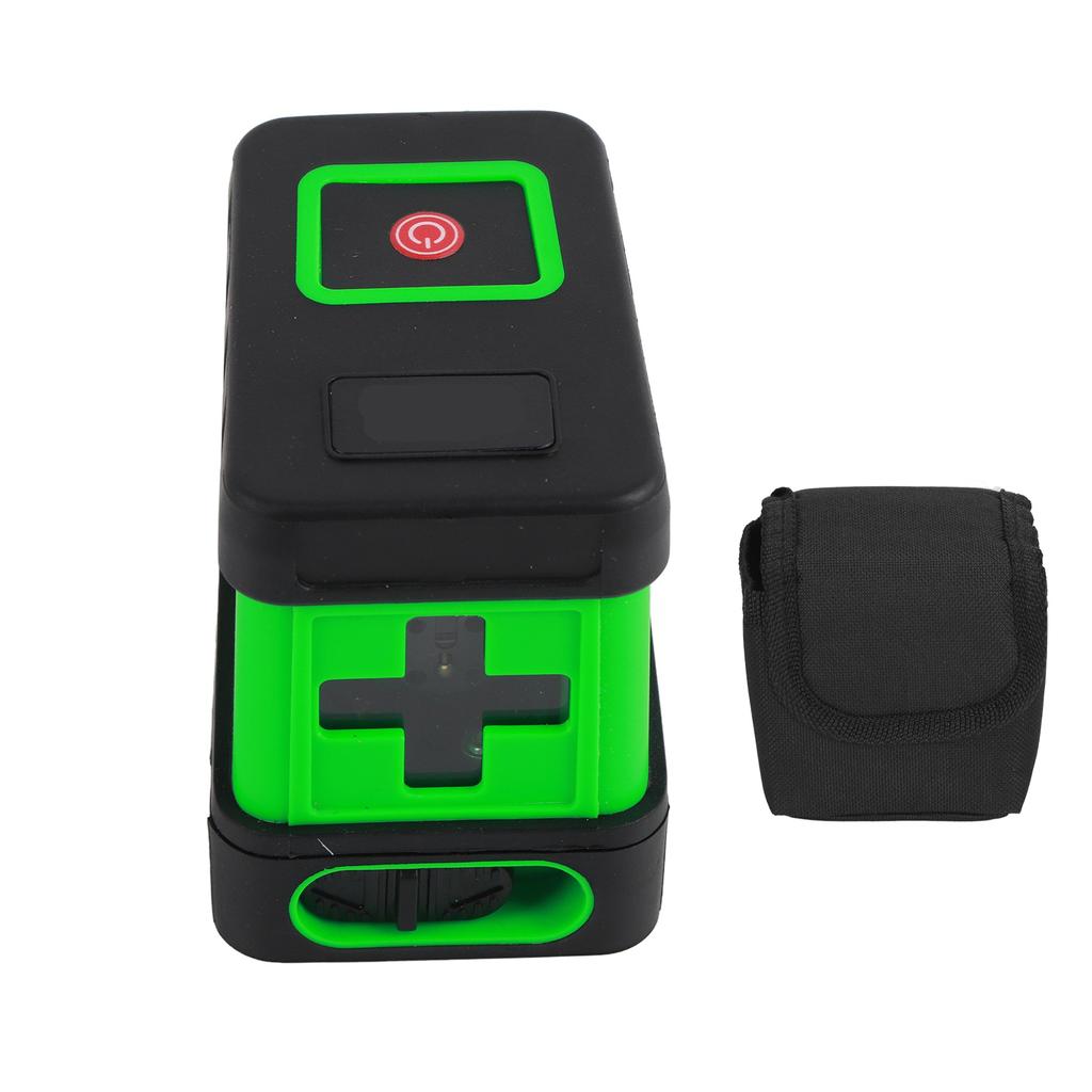 Nivel laser cu linie, rază verde, 5 m rază, vizibilitate ridicată, autonivelare, pentru