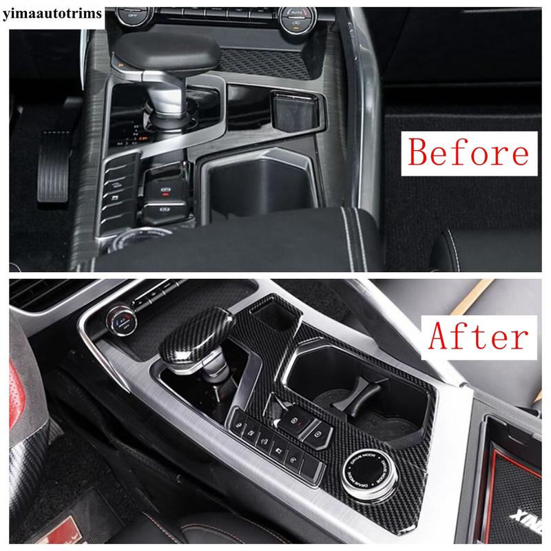 Central Control Gear Shift Panel Cover Trim Interior Decoration Accessories For Geely New Tugella / Xingyue FY11