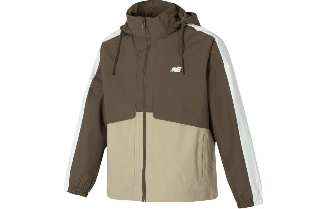 New Balance Jackets & Coats Unisex Brown AMJ41340-DUO L