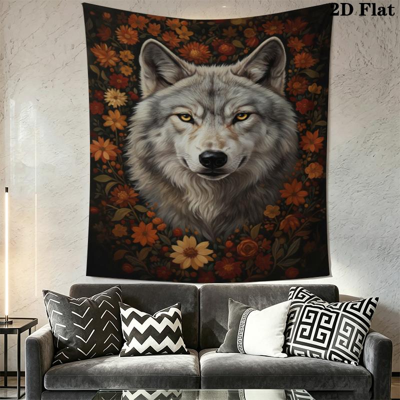 Classical beasts Wall Tapestry Aesthetic Wall Hanging Printed Fabric Blanket Decorative Tapestries for Bedroom Living Room Home Decor