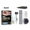 EELHOE Set Tinta Sopracciglia e Ciglia, Resistente al Sudore, Non Sbiadisce, Non Macchia Set Colorante 2-in-1 per Ciglia e Sopracciglia