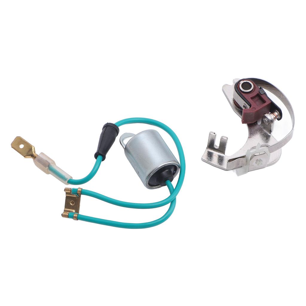 Kit de Puntos y Condensador para Distribuidor Construcción Metálica Kit Profesional de Puntos de Distribuidor Reemplazo para Lucas 43D