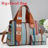 Minimalist Urban Style Crossbody Bag With Inner Pouch And Adjustable Strap