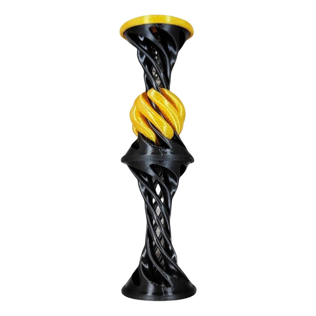 3D Print Spiral Stress Relief Toy Elastic Popping Design For Office Adult and School Student Fun Entertaining Gift
