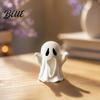 Festival Atmosphere Ornament 3D Printed Ghost Figurine Spooky Small Statue Halloween Decorative Figurines Cute Desktop Decoration for Party Tabletop