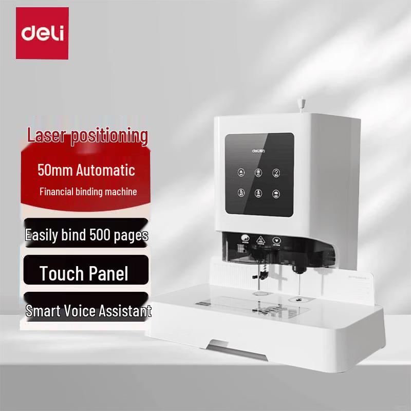 

Deli Z1 Automatic Financial Binding Machine CN plug (adapter included)