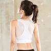 Sports Underwear Female Students Without Steel Ring Gathered Mesh Stitching Beauty Back Fitness Bra Shockproof Yoga Vest Gym Running Suspenders