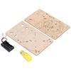 Solar System Wooden Model Sun Earth Moon Astronomy Brick STEM Educational Toy for Puzzle Teaching