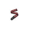Woven Strap 50E03 Red Sugarties Guitar Strap [Domestic Genuine Product]