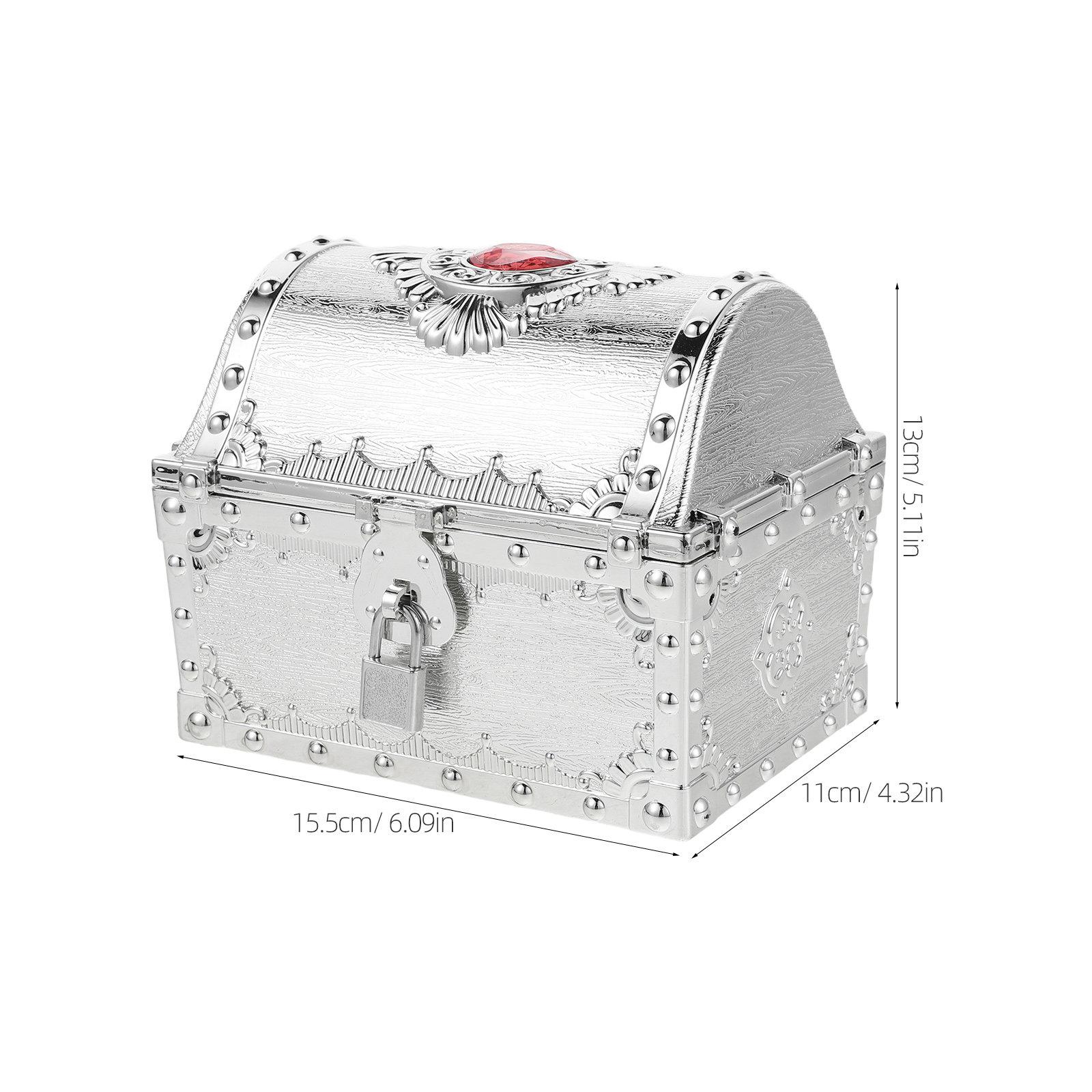 Пиратский сундук для сокровищ Большой пластиковый органайзер для хранения Детских украшений Подарки на вечеринку Декоративный контейнер для класса Other 2800₽