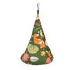 Bird Tent Soft Breathable Washable Cotton Sleeping Bed Hanging Bird Hammock Nest for Parrot Budgie