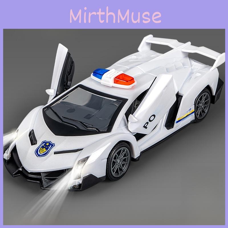 Inertia Police Car Model With Lights And Sound For Kids Playroom