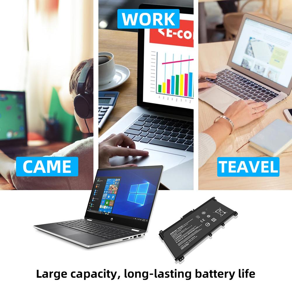 SKOWER TF03XL Laptop-Akku für HP Pavilion 14-BK 14-CE 15-CS 15-CC 15-CD 17-BY TPN-C136 TPN-I130 TPN-Q207 passend für HT03XL