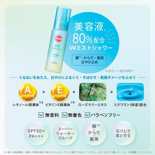 KOSE Suncut Protect UV Mist SPF50+ PA+++ [For Body and Hair] 60mL