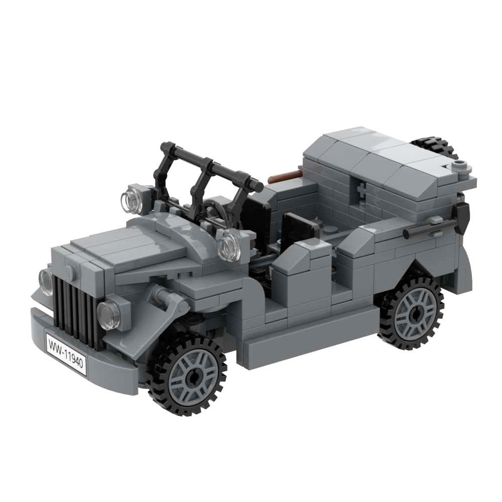 UK French Army Building Block Toy Military Ww1 Ww2 Mark Tank Matilda Staghound Mk1 AMX30 FV107 Armored Vehicle Howitzer Truck