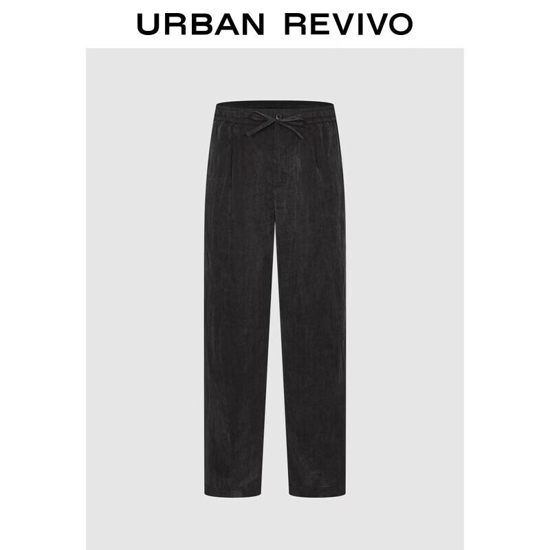 UR2026 Men s Fashion Wide-Leg Drawstring Pants 32