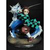 20cm Demon Slayer Tanjiro Gk Figure Water Dragon Style Action Statue Anime Collectible Model Toy Desk Decor Anime Fan Gift