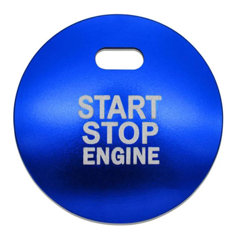 Car Inner Styling Sticker Console Engine Start/Push Button Trim Cover Fit For Mazda 3