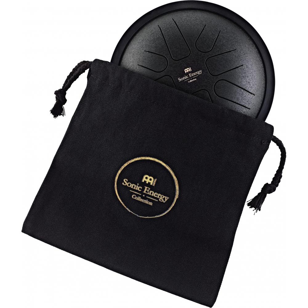 MEINL Sonic Energy Collection Small Steel Tongue Drum F Minor 7 inch Black SSTD1BK (storage bagmallet included)