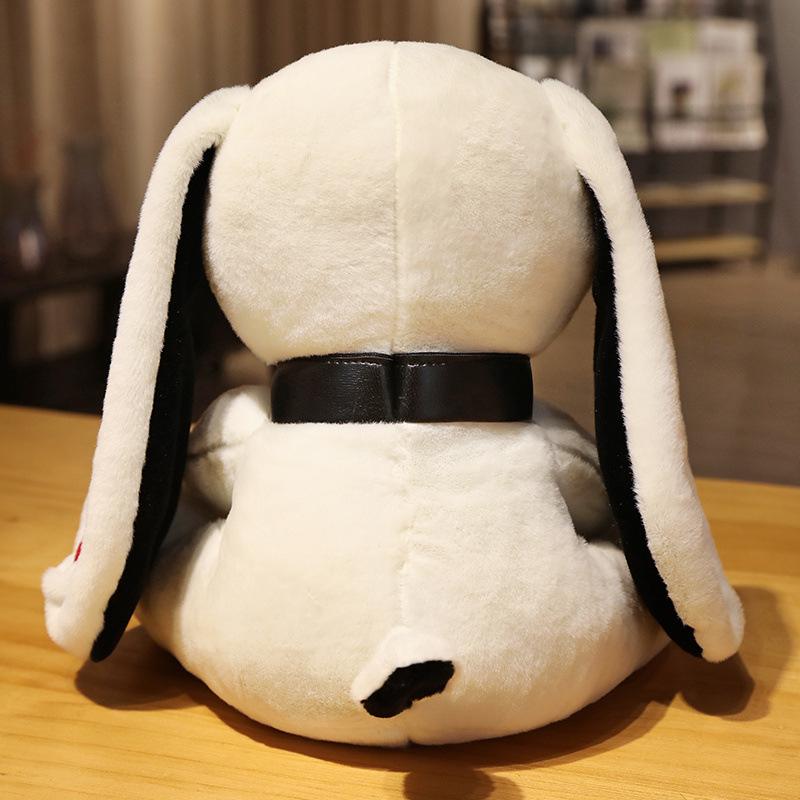 Dark Cartoon Style Reborn Rabbit Plush Pillow - Halloween/Birthday Gift Toy