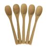 5Pcs Wooden Honey Spoon Ecofriendly Household Tableware Bamboo Kitchen Condiment Scoop Coffee Spoon Dessert Spoon Teaspoon