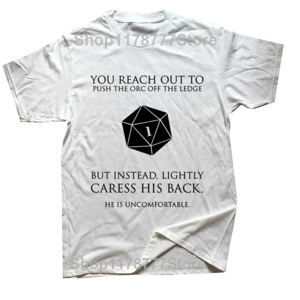 Dungeon and Dragon Meowster Men Women T Shirts Apparel Funny Tees T-Shirt Pure  Gamer Lover Birthday Gift Clothing