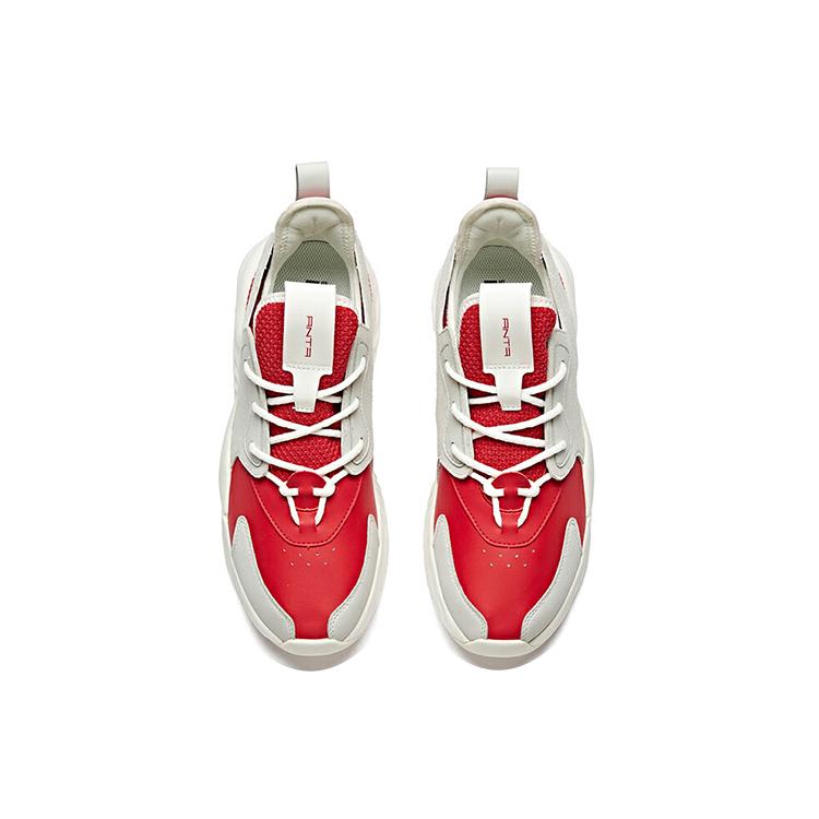 Anta Life Collection Synthetic Leather Abrasion Resistant Abrasion Resistant Coverage Low top Chunky Sneakers Men's 912018803-2