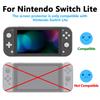 eXtremeRate Heaven Blue Border Transparent HD Clear Screen Protector for Switch Tempered Glass Screen Protector for Switch Lite Lite,