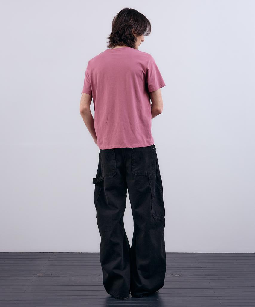 NUAKLE (M) Curve Utility Carpenter Pants_Black