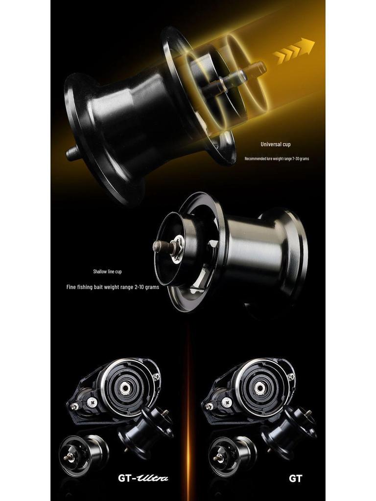 Michelle Jihu GTultra All-Purpose Long-Distance Baitcasting Reel Saltwater Micro Lure Anti-Backlash Reel