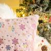 Bedding Gold Snowflake Pillow Case B&B Bay Window Cushion Living Room Sofa Pillow Cute Bedroom Office Pillow