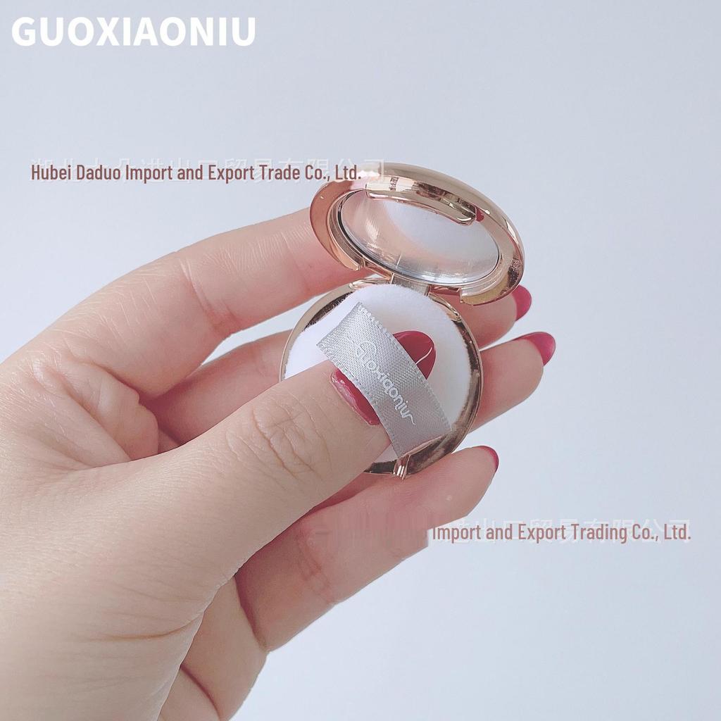 Guo Xiaoniu 30mm Mini Puszki do Pudru do Makijażu, Cienki Flok, 5 sztuk, Pasują do Małej Przenośnej Torebki