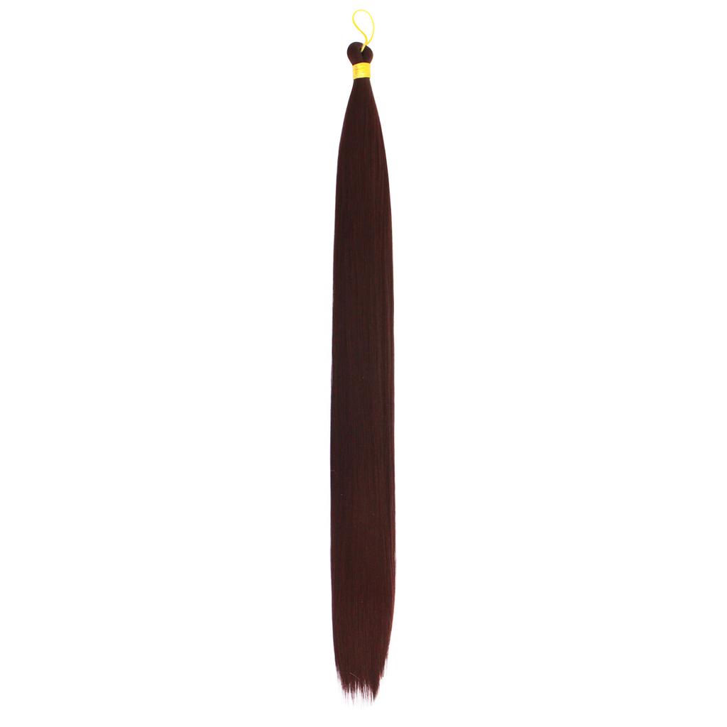 Long Straight Bulk Hair Synthetic 22 Inch Bone Straight Braiding Hair Crochet Braids for Black Woman