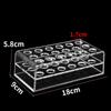 Acrylic Brush Display Pen Holder School Organiser for