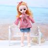 Dress Up 30cm Anime Bjd Doll Spherical Joint 30cm Articulated Toys 1/6 Bjd Dolls  Kids Toy