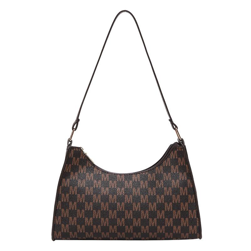 

Contrasting colors, new popular simple women s bags, new Korean version of fashionable foreign style single shoulder portable underarm bag in