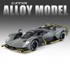 1:24 YANGWANG U9 VALKYRIE Model Toy Supercars Alloy Diecast Sound Light Shock Absorption Doors Opened Ornament for Kids Adults