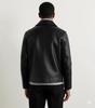 Handmade Biker Black Lambskin Leather Men's Jacket Genuine Soft Causal Fit Motorcycle