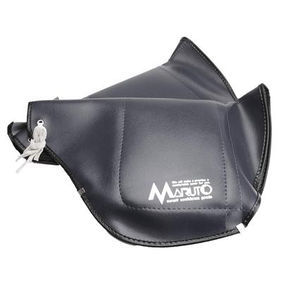 MARUTO Vinyl Jersey Steering Wheel Cover, Black, HC-V1500